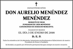Aurelio Menéndez Menéndez
